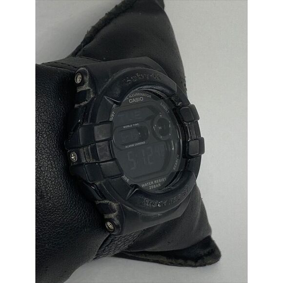 Casio Baby-G BGD-140 Women\'s Black Leather Digital Dial Quartz Watch WO316 main image 9